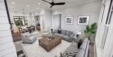 Farmhouse House Plan - Preston 80495 - Great Room