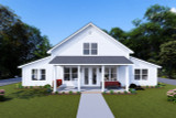 Farmhouse House Plan - 78256 - Front Exterior