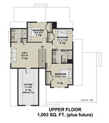 Farmhouse House Plan - Jameson 48431 - 2nd Floor Plan