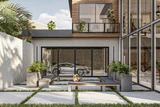 Contemporary House Plan - Greystone 86479 - Exterior