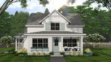 Farmhouse House Plan - Joseph 63453 - Front Exterior