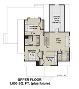 Farmhouse House Plan - Joseph 63453 - 2nd Floor Plan