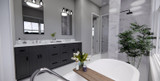Farmhouse House Plan - Joseph 63453 - Master Bathroom