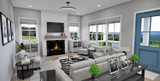 Secondary Image - Country House Plan - Harriet 87512 - Great Room