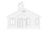 Secondary Image - Country House Plan - 72288 - Rear Exterior