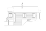 Country House Plan - 72288 - Right Exterior