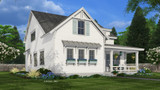 Farmhouse House Plan - Michaela Marie 15585 - Front Exterior