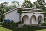 Mediterranean House Plan - Miranda 76567 - Left Exterior