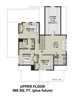 Farmhouse House Plan - Maisie 16544 - 2nd Floor Plan