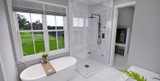 Farmhouse House Plan - Marilyn 53509 - Master Bathroom