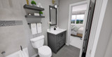 Farmhouse House Plan - Marilyn 53509 - Bathroom