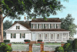 Country House Plan - Carolina Country Cottage 90453 - Front Exterior