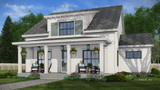 Farmhouse House Plan - Monroe 64493 - Front Exterior