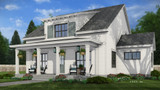 Farmhouse House Plan - Monroe 64493 - Front Exterior