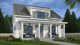 Farmhouse House Plan - Monroe 64493 - Front Exterior