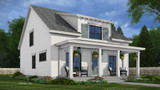 Farmhouse House Plan - Monroe 64493 - Front Exterior