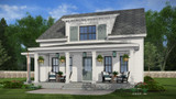 Farmhouse House Plan - Monroe 64493 - Rear Exterior
