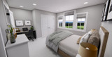 Farmhouse House Plan - Monroe 64493 - Bedroom