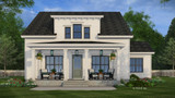 Farmhouse House Plan - Madison 63337 - Rear Exterior