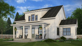 Farmhouse House Plan - Madison 63337 - Rear Exterior
