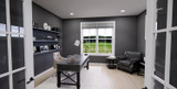 Farmhouse House Plan - Madison 63337 - Office