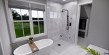 Farmhouse House Plan - Madison 63337 - Master Bathroom