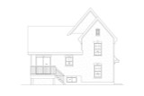 French Country House Plan - 33753 - Rear Exterior