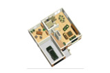 French Country House Plan - 33753 - 1st Floor Plan