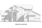 Mountain Rustic House Plan - Arctic Lupine 47306 - Front Exterior