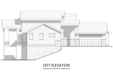 Mountain Rustic House Plan - Arctic Lupine 47306 - Left Exterior