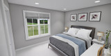 Farmhouse House Plan - Camden 53079 - Bedroom