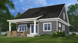 Craftsman House Plan - Allendale 38337 - Rear Exterior