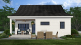 Farmhouse House Plan - Chattanooga 14614 - Rear Exterior