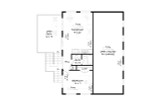 Secondary Image - Contemporary House Plan - Clear Creek Garage 90782 - 2nd Floor Plan
