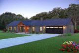 Farmhouse House Plan - Fairhaven 3 89247 - Front Exterior