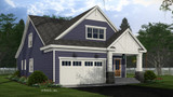 Bungalow House Plan - Great Falls 92162 - Front Exterior