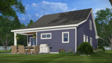 Bungalow House Plan - Great Falls 92162 - Rear Exterior