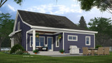 Bungalow House Plan - Great Falls 92162 - Rear Exterior