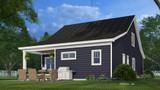 Bungalow House Plan - Gaston 28945 - Rear Exterior