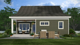 Craftsman House Plan - Pendleton 19640 - Rear Exterior