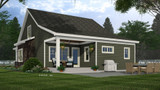 Craftsman House Plan - Pendleton 19640 - Rear Exterior