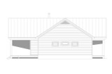 Country House Plan - Coosawatee 2.7 58376 - Left Exterior
