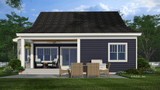 Bungalow House Plan - Ridgeway 95238 - Rear Exterior