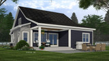 Bungalow House Plan - Ridgeway 95238 - Rear Exterior