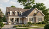 Southern House Plan - Tanglewood 21854 - Front Exterior