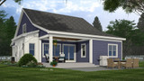 Bungalow House Plan - Bentonville 64639 - Rear Exterior