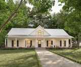 Farmhouse House Plan - 87620 - Front Exterior