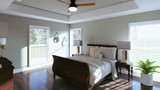 Farmhouse House Plan - 87620 - Master Bedroom