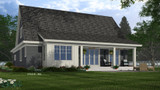 Craftsman House Plan - Conway 35806 - Rear Exterior