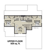 Craftsman House Plan - Conway 35806 - 2nd Floor Plan